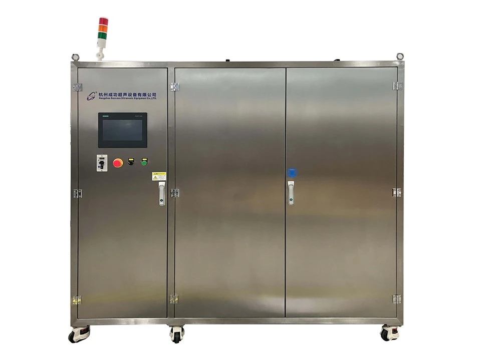 3 en 1 configuració de recirculació ultrasònica amb sistema de cèl·lules de flux