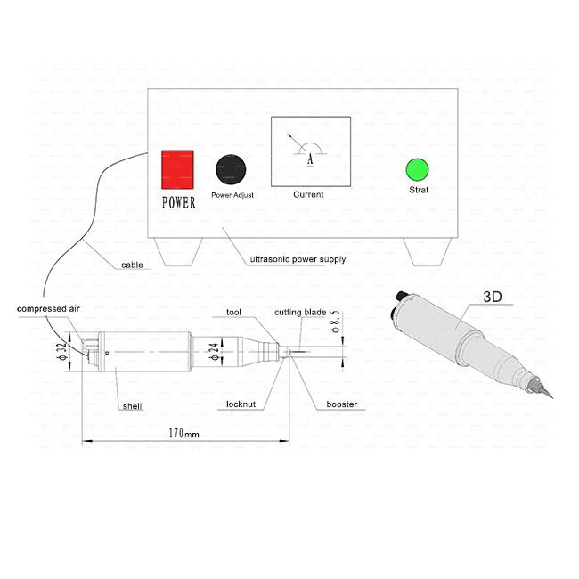 Handheld Ultrasonic Cutting Machine